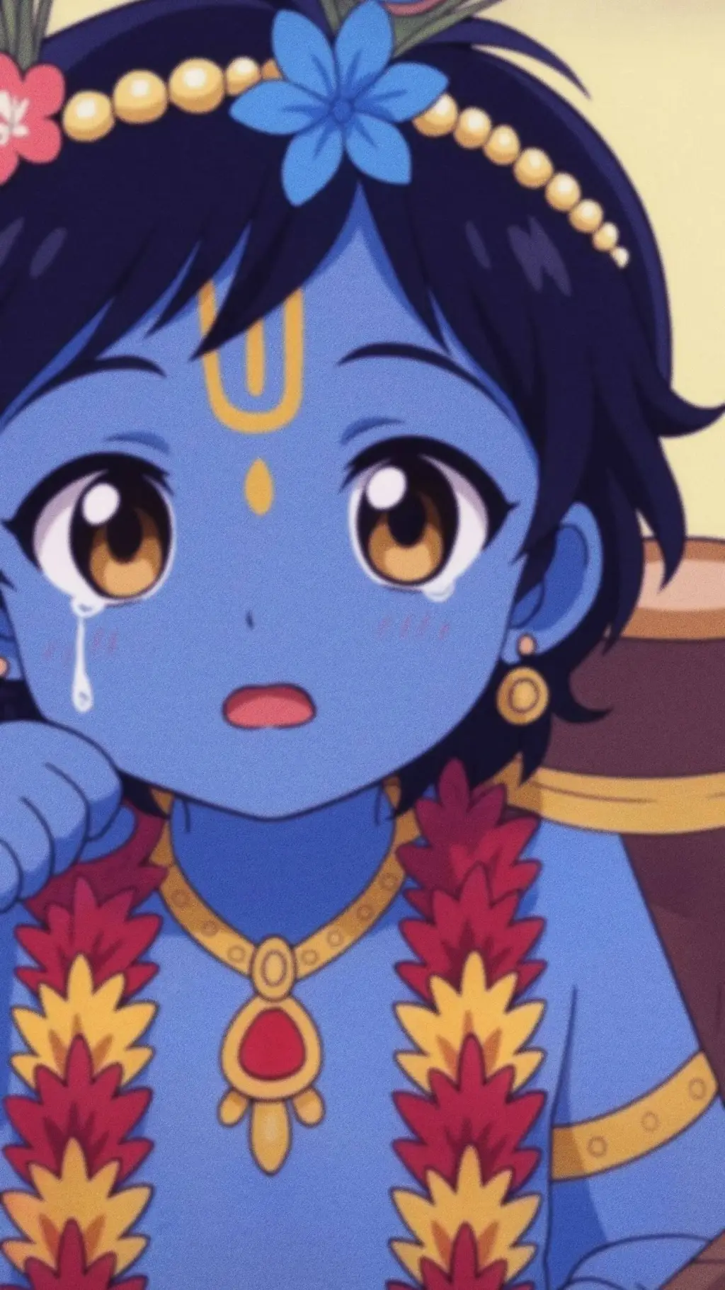 ai character: hindu gods background