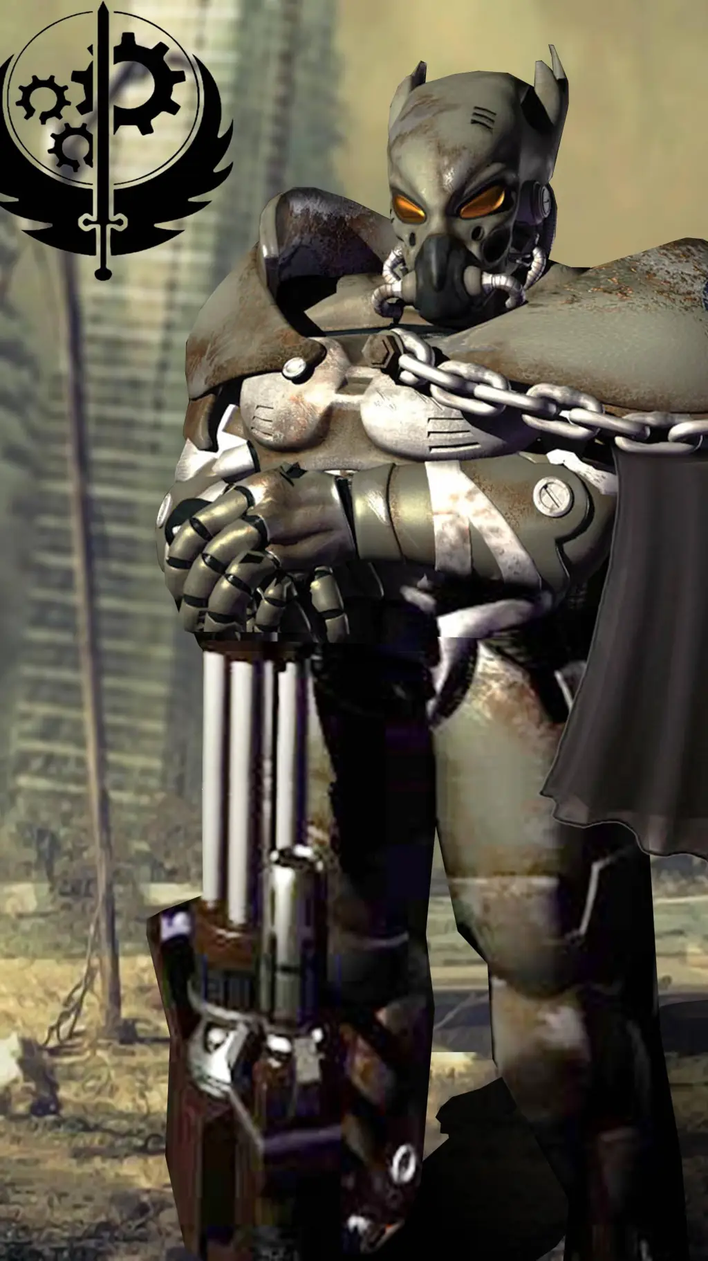 ai character: Fallout midwest background