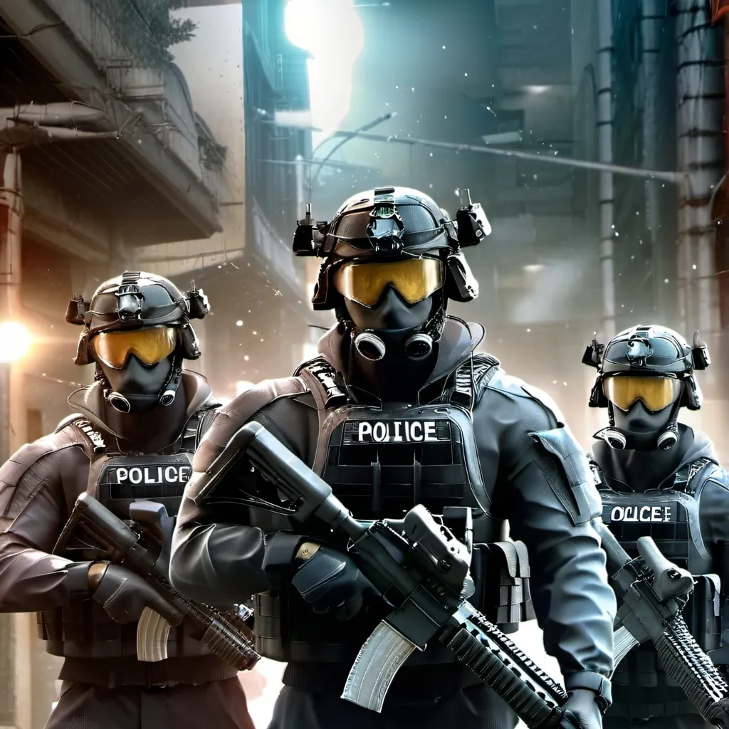 chat with ai character: swat team