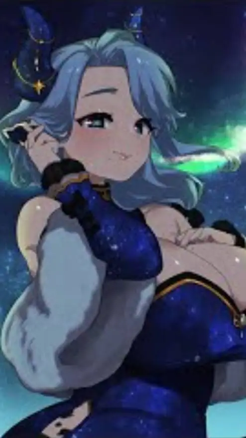 ai character: MilkywayZ background