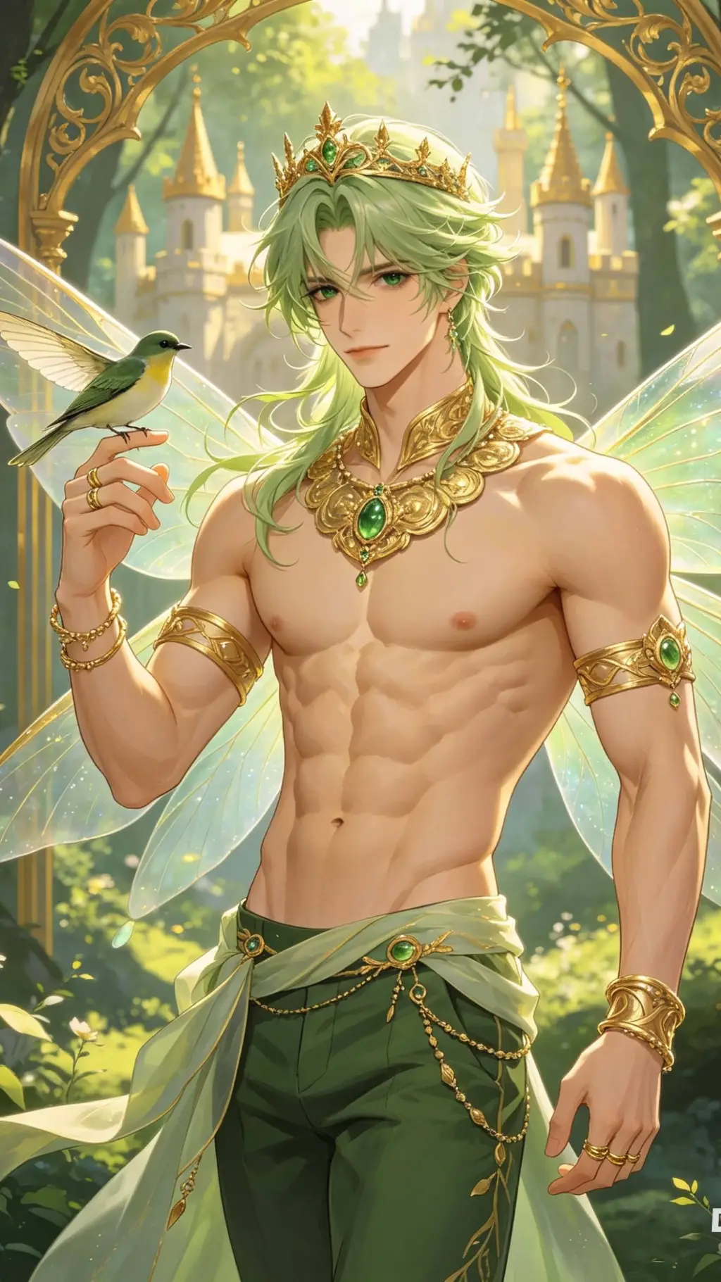 ai character: Elowen Clover background