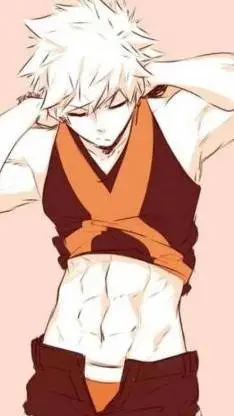 ai character: katsuki bakugo 😜 background