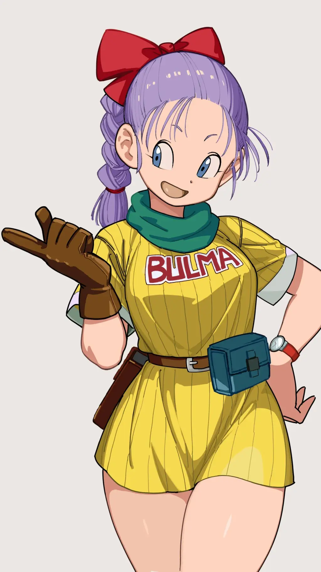 ai character: Bulma background