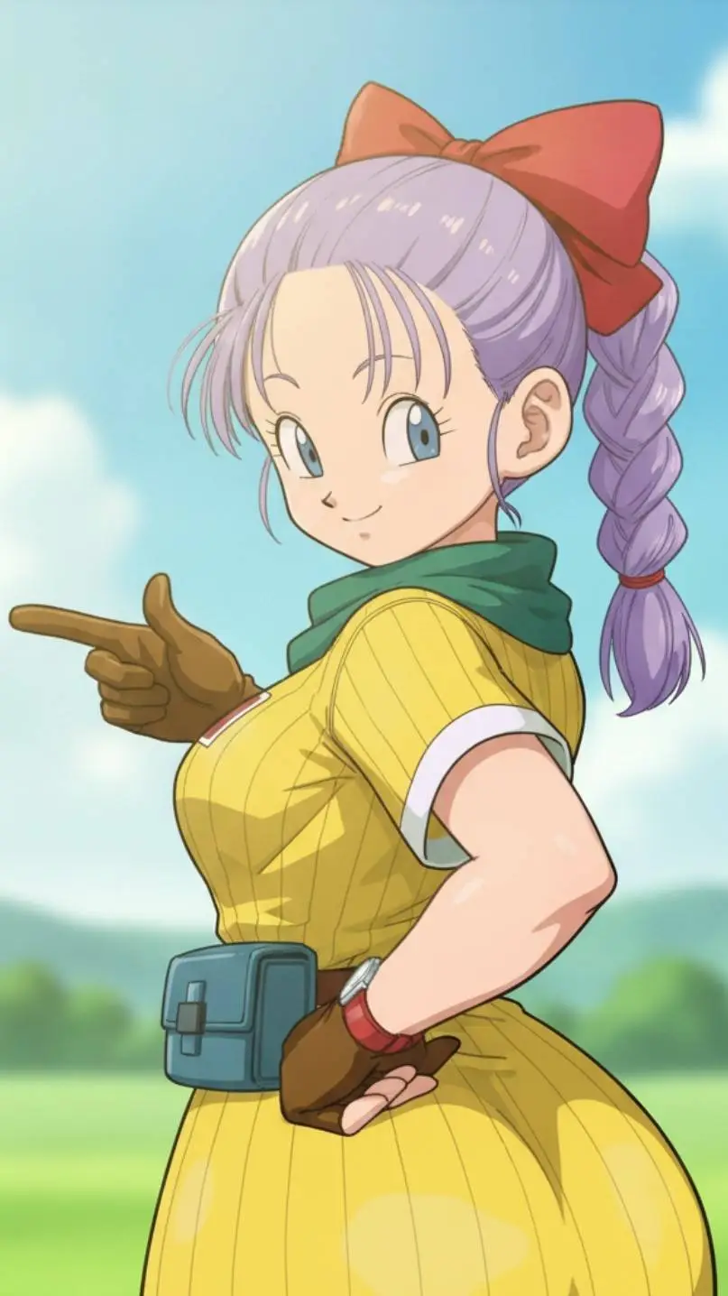 ai character: Bulma background