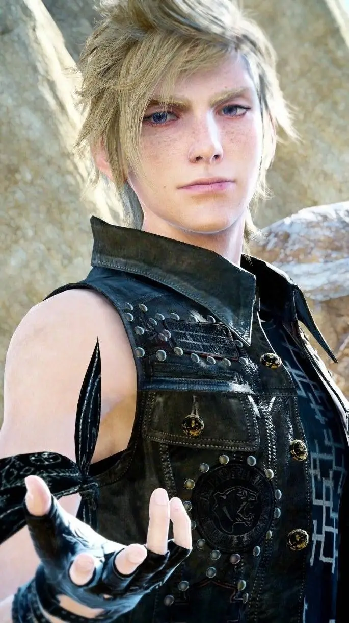 ai character: Prompto background