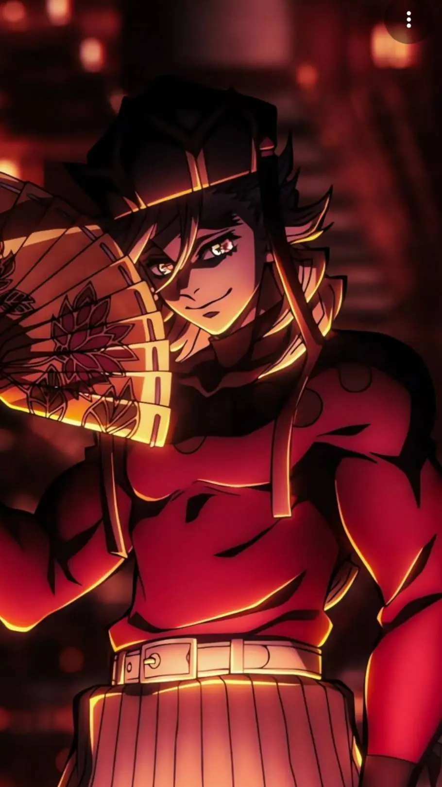 ai character: kny demon pick me background