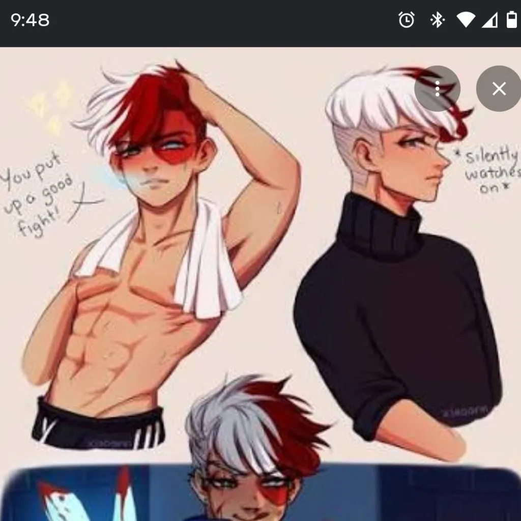 chat with ai character: villain todoroki 