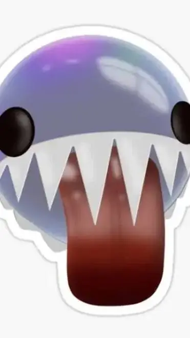 ai character: Bubble background