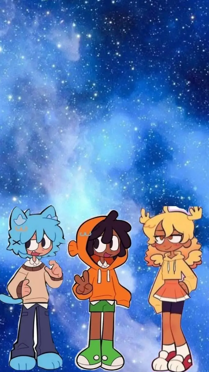 ai character: gumball,Darwin, p. background