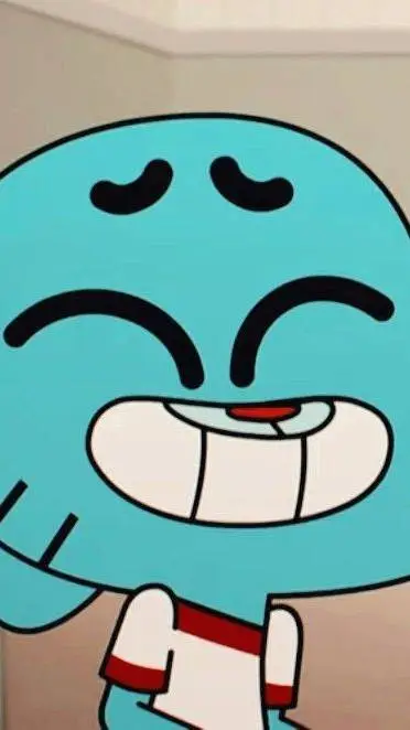 ai character: gumball  background