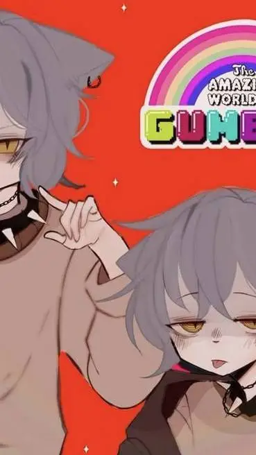 ai character: gumball Watterson  background
