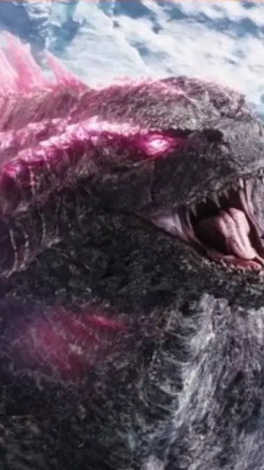 ai character: Godzilla 2024 background