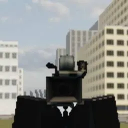 chat with ai character: Large Cameraman