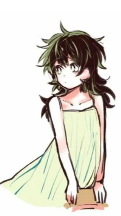 ai character: deku's lil sis  background