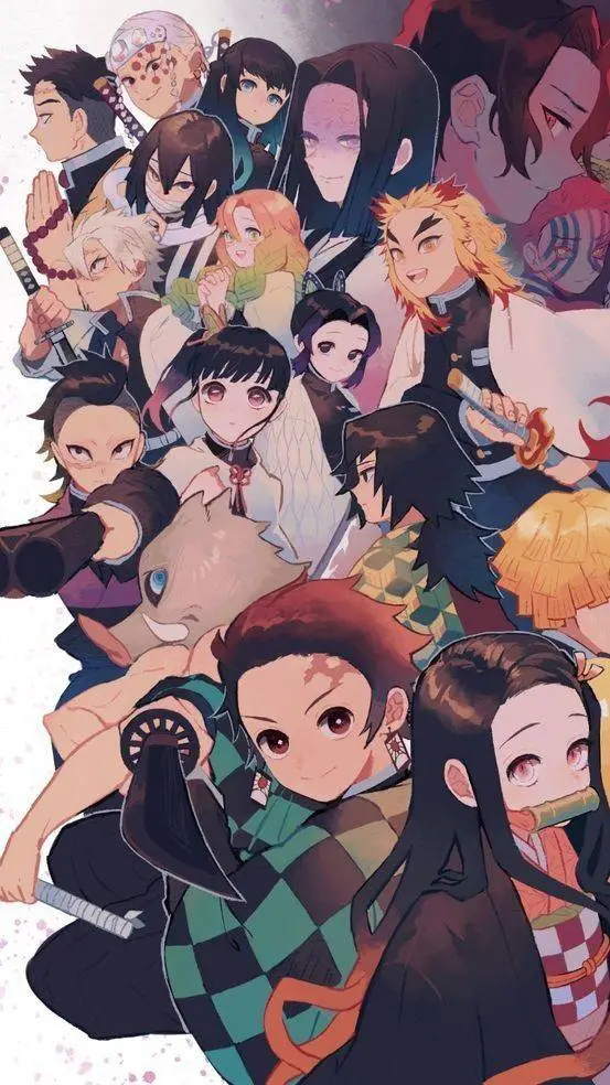 ai character: Kny thearter background