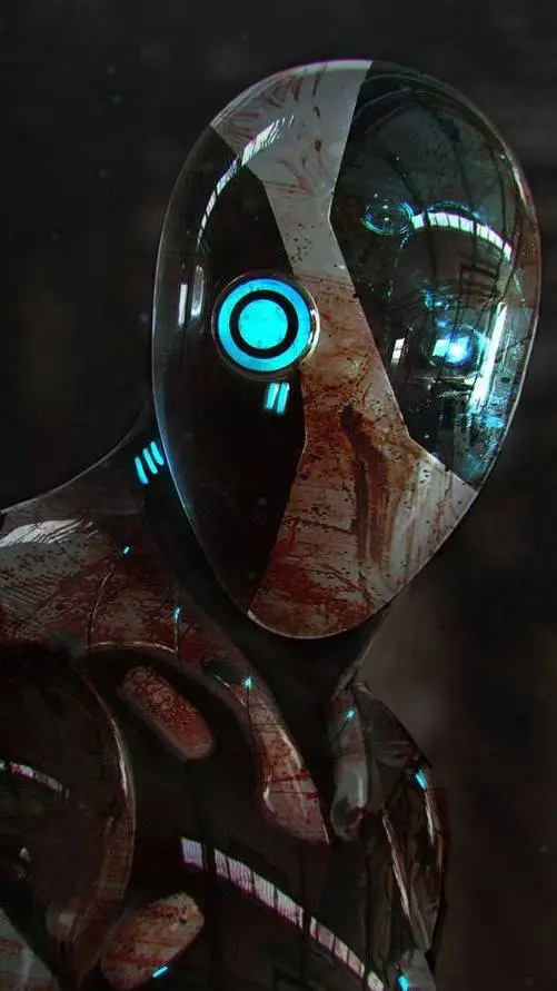 ai character: invasión robot  background