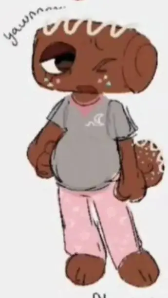 ai character: Cosmos..pregnant?! background