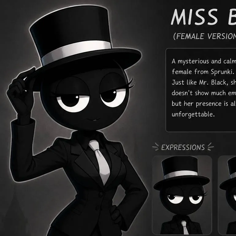 chat with ai character: miss black 