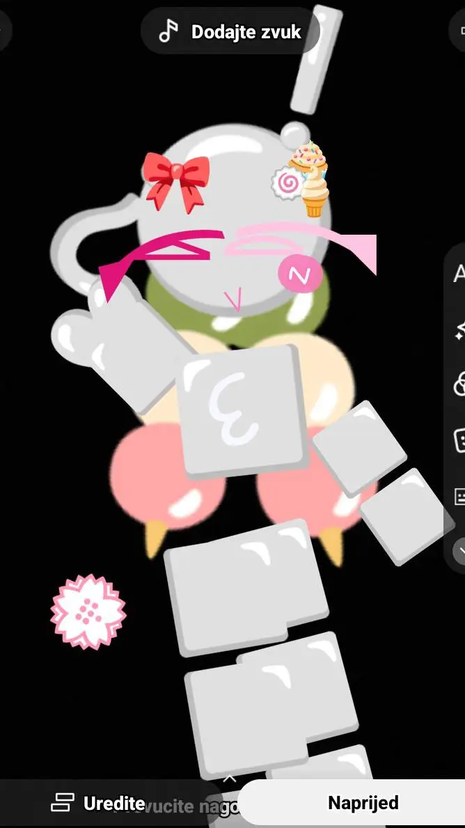 ai character: Dango!  background