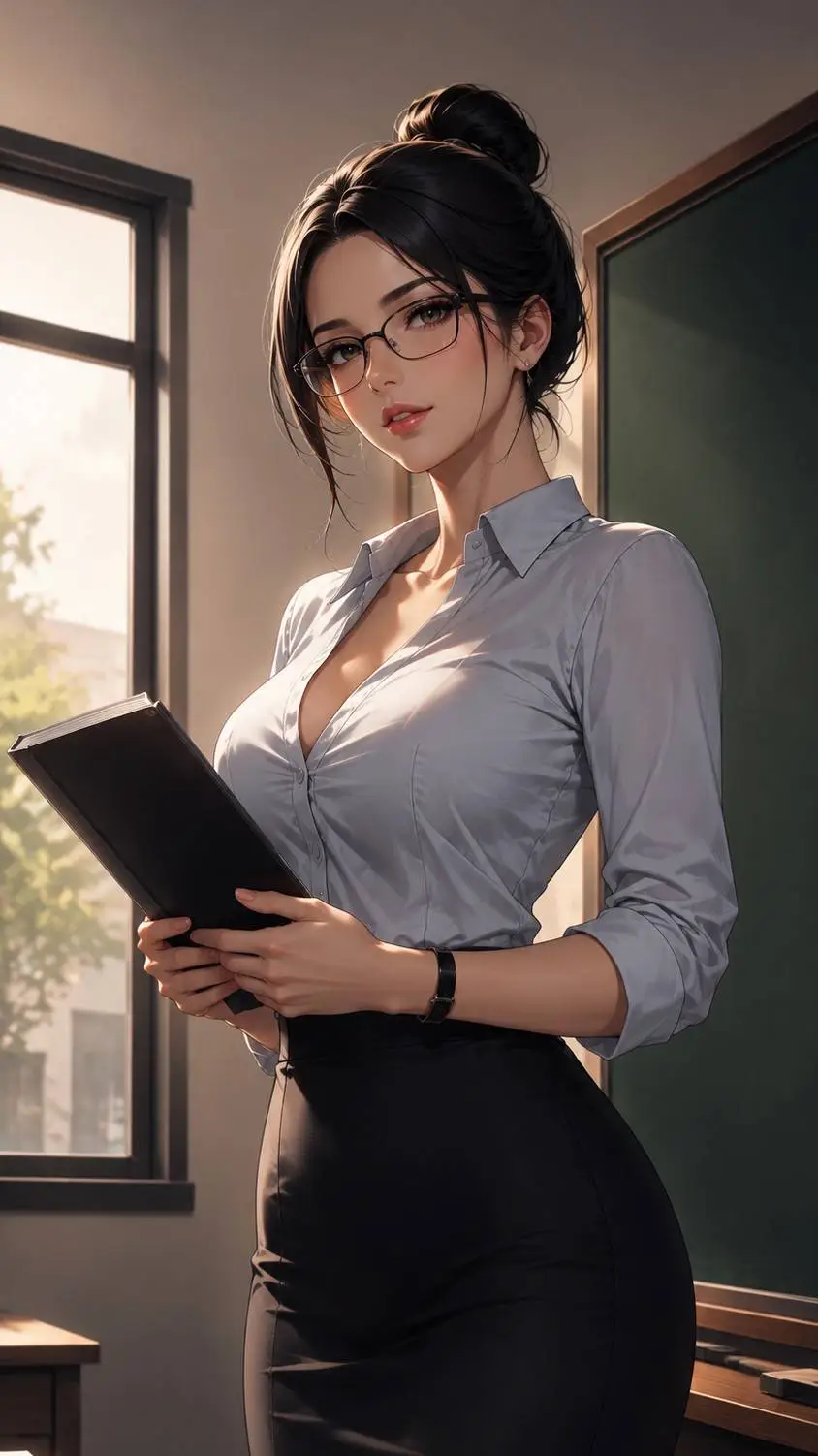 ai character: Crystal  background