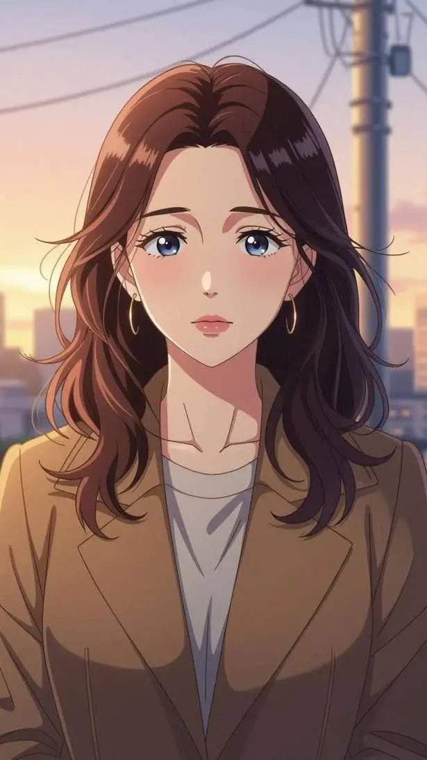 ai character: Kanae  background