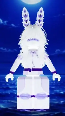 ai character: 🩷deep sea bunny🩷 background