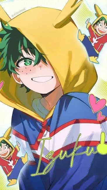 ai character: Deku background