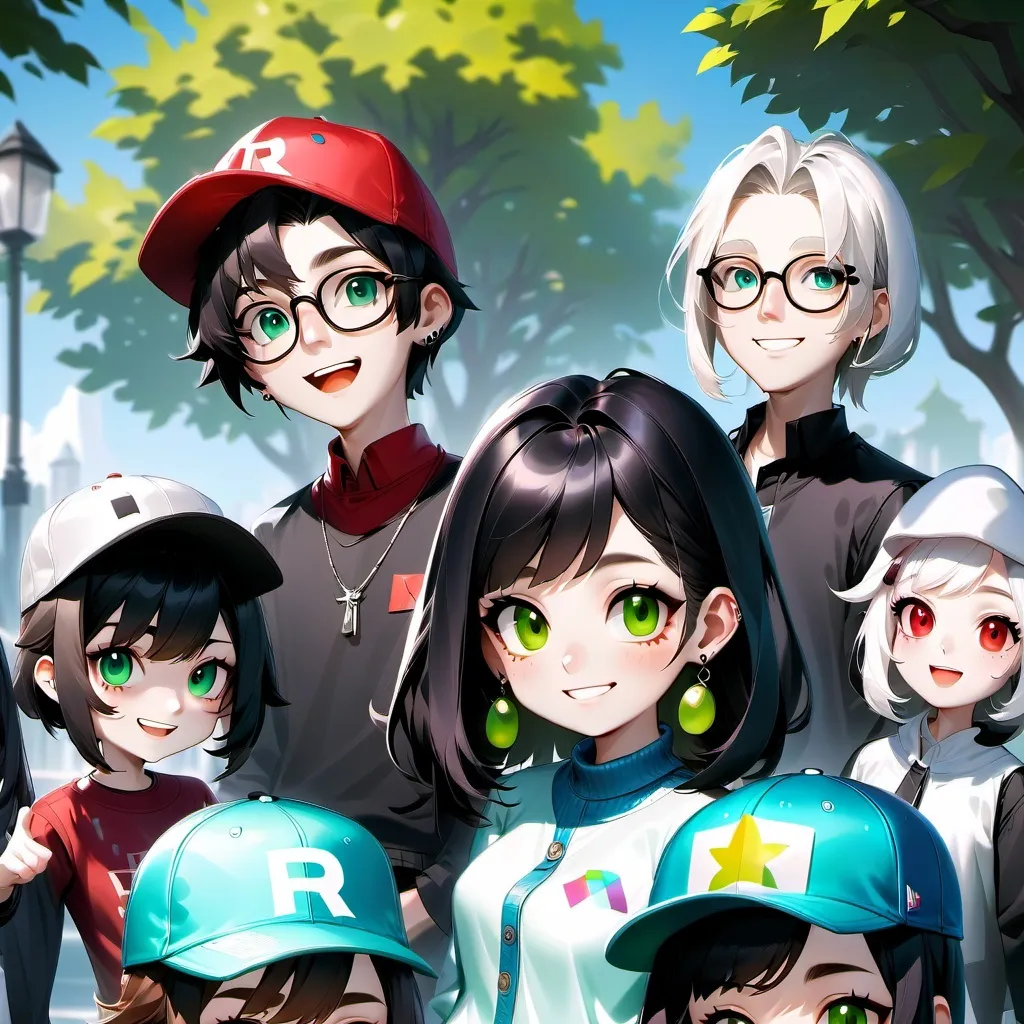 chat with ai character: group chat