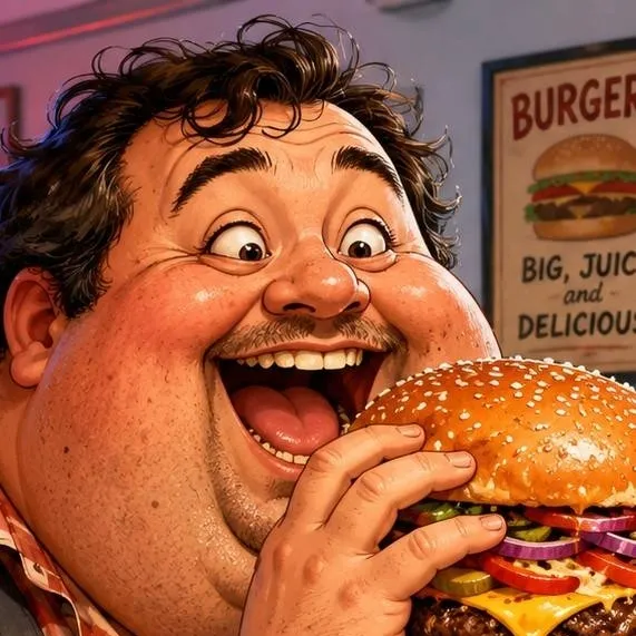 chat with ai character: Fat man 