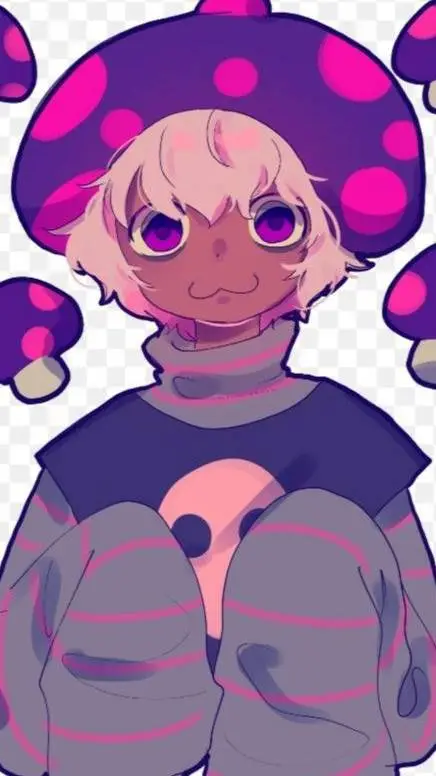 ai character: Poison mushroom<3 background