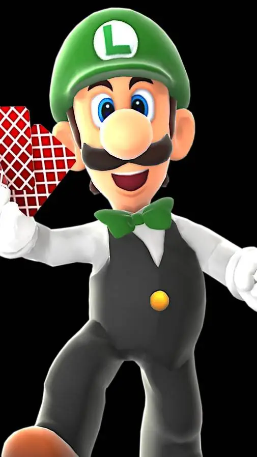 ai character: LUIGI background