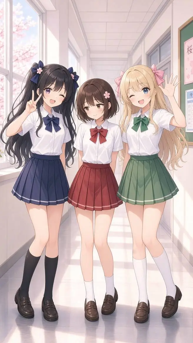 ai character: Trio Bullies  background