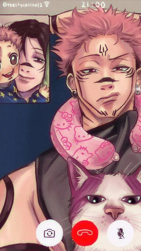 ai character: llamada 🤪😜 background