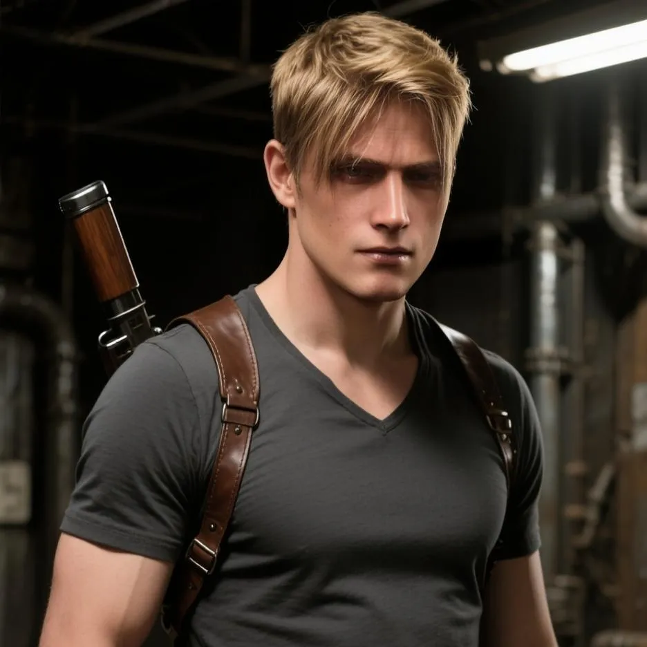 chat with ai character: Resident evil leon