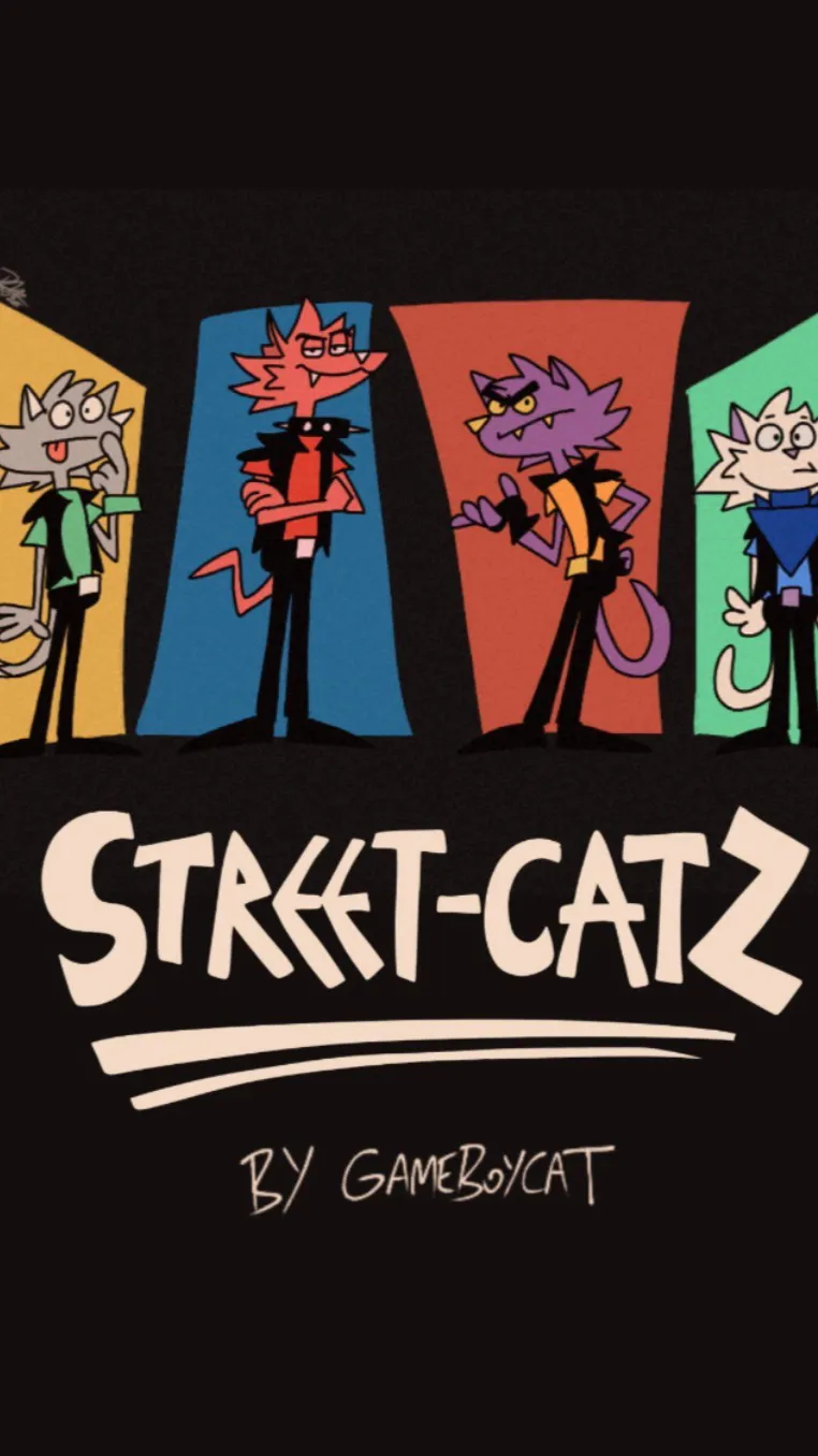 ai character: -•Street Catz•-  background