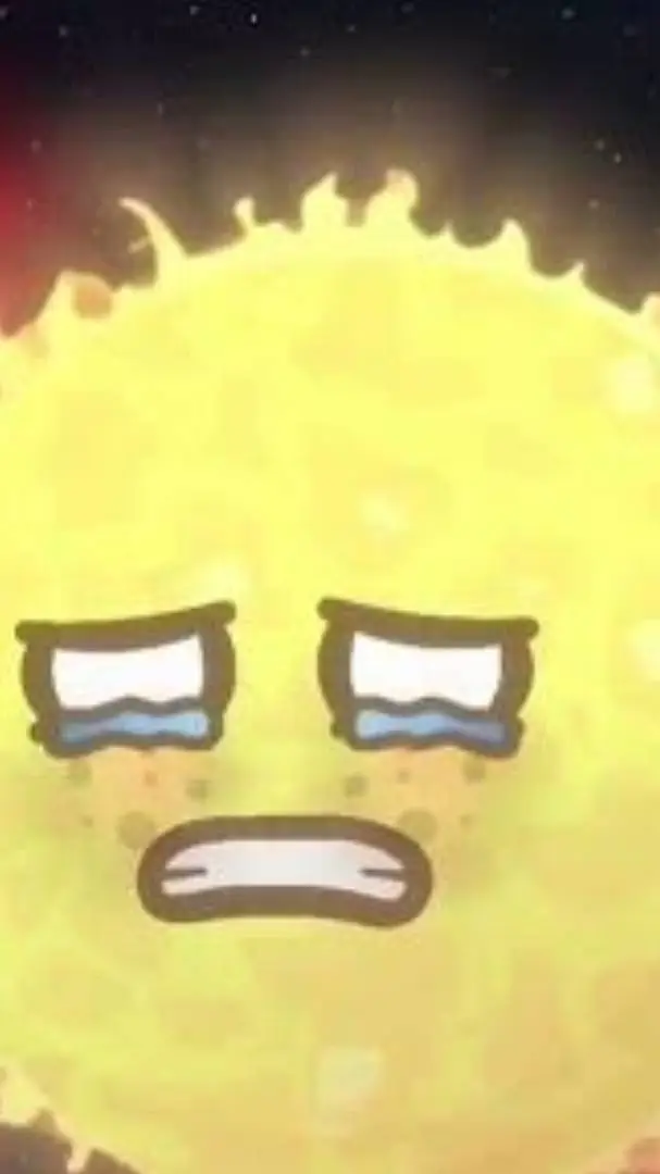 ai character: baby Sun background