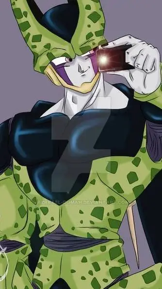 ai character: cell perfecto background