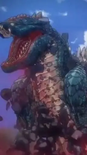 ai character: Godzilla Terrestri background