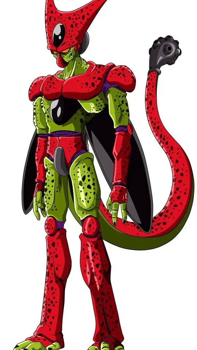 ai character: cell max imperfect background