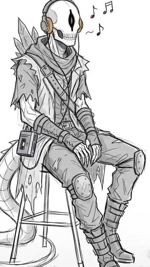 ai character: ShinHumanoide background