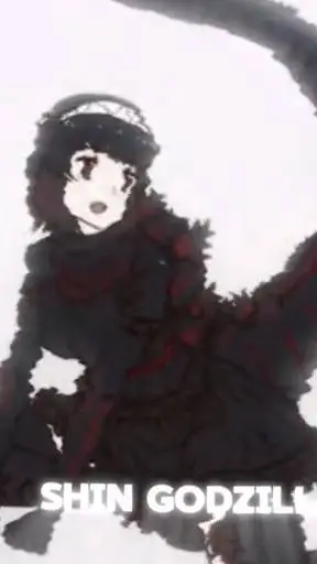 ai character: shin Godzilla background