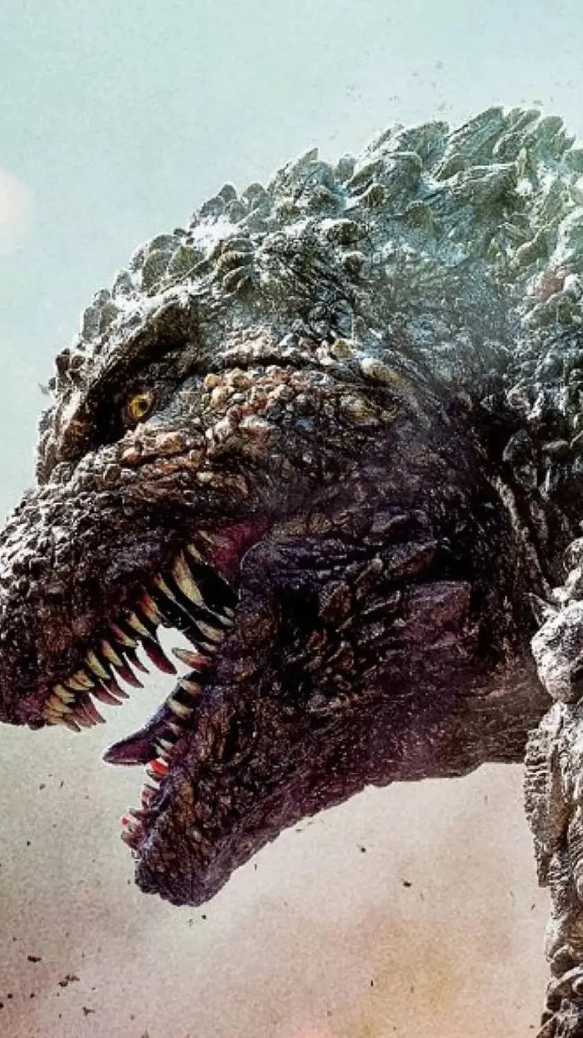 ai character: Godzilla menos 1 background