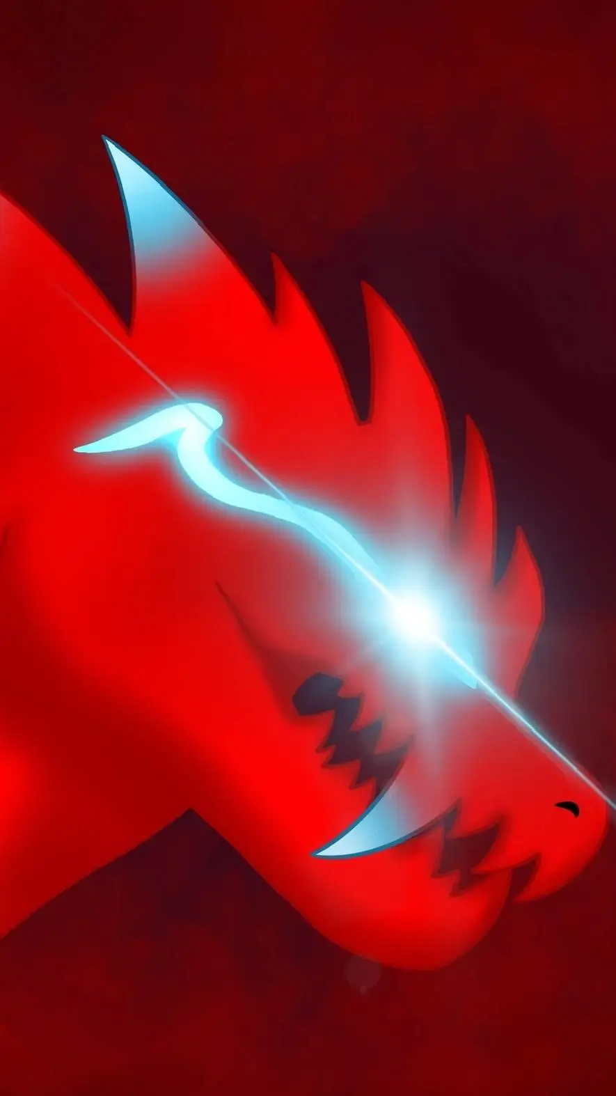 ai character: SlicK, Godzilla Ul background
