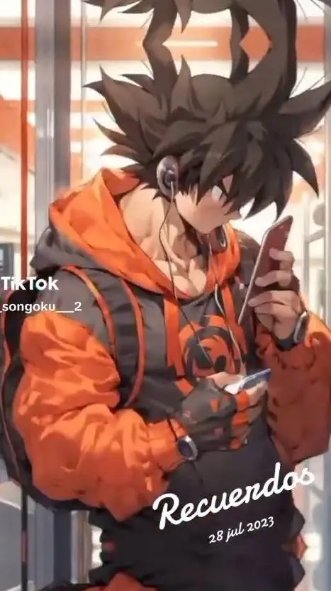 ai character: Goku background