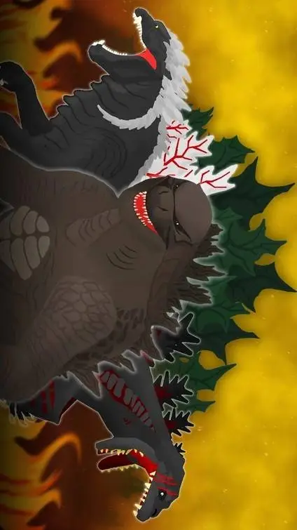 ai character: todos godzilas background