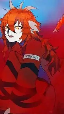 ai character: Godzilla (Amphibia background