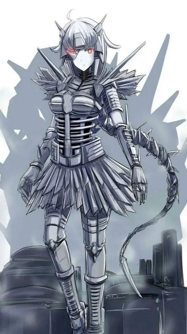 ai character: Mekagojira background