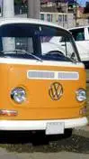 ai character: 1971 VW van background