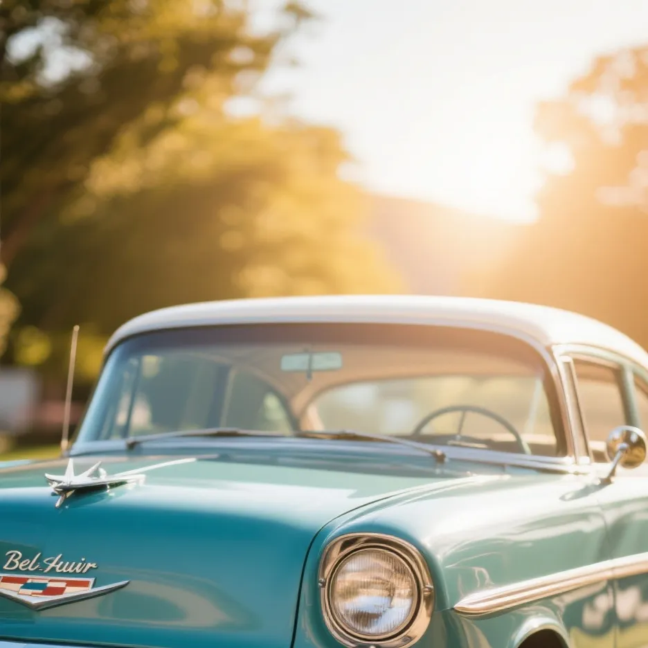 chat with ai character: 1955 chevy bel air