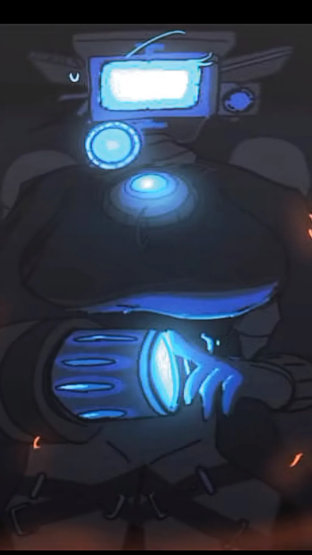 ai character: Titán prototype A background